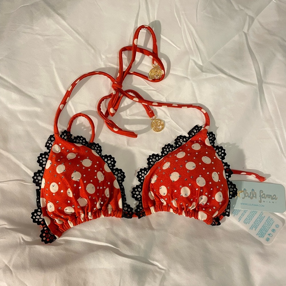 Triangle bikini top